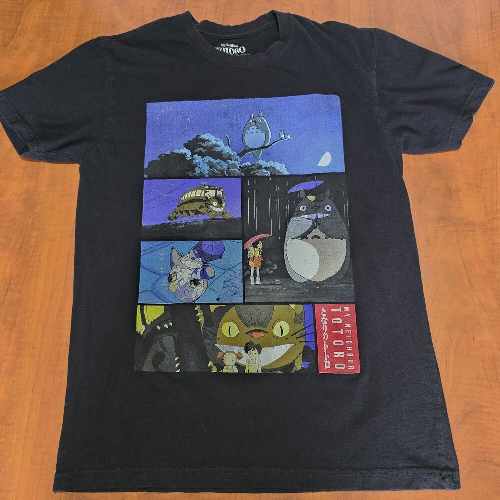 Hot Topic Studio Ghibli My Neighbor Totoro Screencaps Short Sleeve Tee M